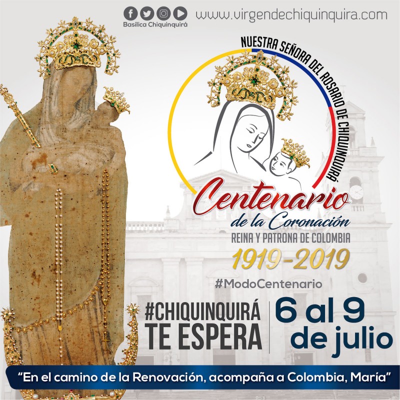 Evento Virgen Chiquinquirá 2019