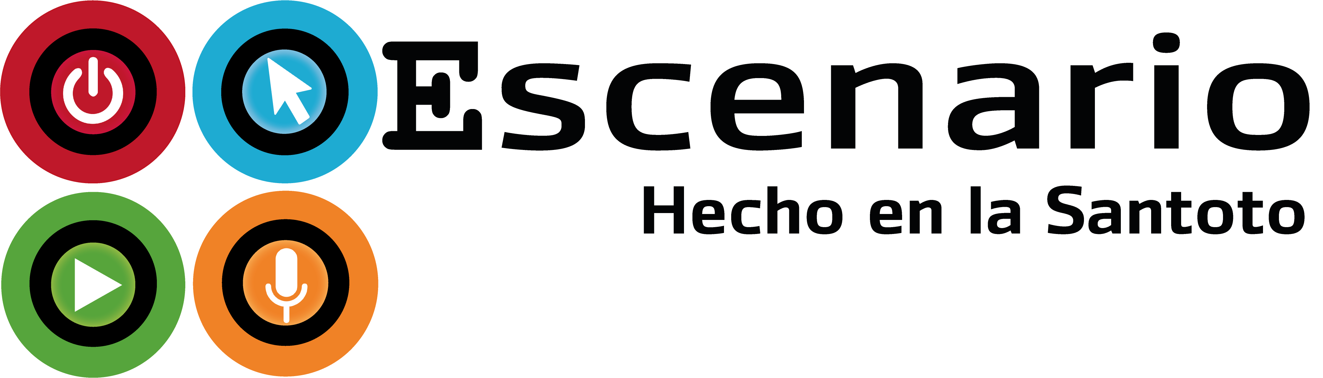 Logo completo Escenario 2017 Negro